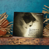 Plaque Photo Romains 8:18 (Côté)