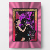 Plaque Photo Romantic Art Deco style dancers (Devant)