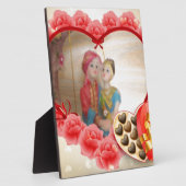 Plaque Photo Romantique Amour Coeur Art Imprimer (Côté)