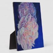 Plaque Photo Romantique élégante couleur rose blanc pastel (Côté)