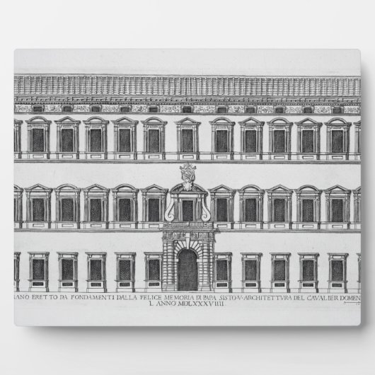 Plaque Photo Rome, (Devant)