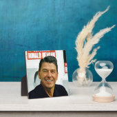 Plaque Photo Ronald Reagan (Insitu)