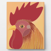 Plaque Photo Rooster (Devant)