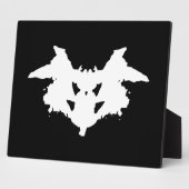 Plaque Photo Rorschach Inkblot (Côté)