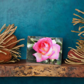 Plaque Photo Rosa Princesse de Monaco : Photo (Côté)