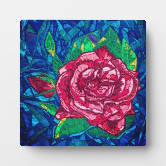 Plaque Photo Rose (Devant)