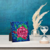 Plaque Photo Rose (Insitu)