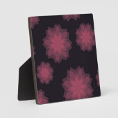 Plaque Photo Rose, cool, tendance, abstraction de fleurs modern (Recto)