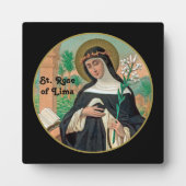 Plaque Photo Rose de Lima (Détail; K 48) (Devant)