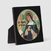 Plaque Photo Rose de Lima (Détail; K 48) (Recto)