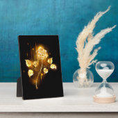 Plaque Photo Rose d'or ( rose d'or ) (Côté)