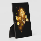 Plaque Photo Rose d'or ( rose d'or ) (Côté)