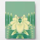 Plaque Photo Rose jaune (Devant)