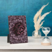 Plaque Photo Rose Mandala (Côté)