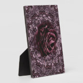 Plaque Photo Rose Mandala (Côté)