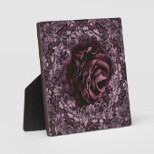 Plaque Photo Rose Mandala (Recto)