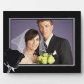 Plaque Photo Rose Noire (Devant)