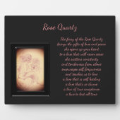 Plaque Photo Rose Quartz Crystal Fairy (Devant)