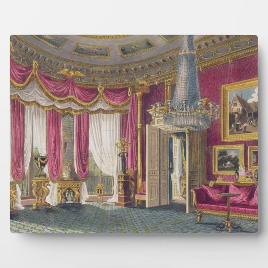 Plaque Photo Rose Satin Drawing Room (Devant)