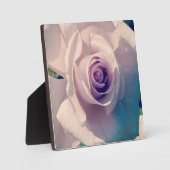 Plaque Photo Rose violet (Recto)