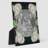 Plaque Photo Rosebud Rose Ajouter Votre Propre Photo (Côté)