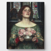 Plaque Photo Rosebuds par John William Waterhouse (Devant)