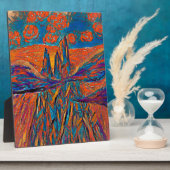 Plaque Photo Roses impressionnants dans le ciel (Côté)