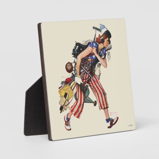 Plaque Photo Rosie à la Secourt (Recto)