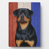 Plaque Photo Rottweiler (Devant)