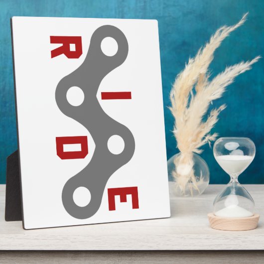 Plaque Photo Roue (chaîne) (Côté)