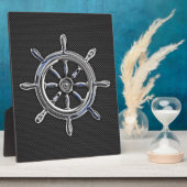 Plaque Photo Roue en fibre de carbone (Côté)