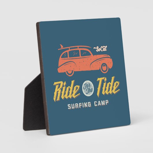 Plaque Photo Roue Socal Pour La Marée (Recto)