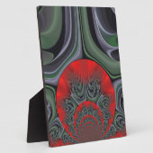 Plaque Photo Rouge Aurora" Imprimer (Côté)