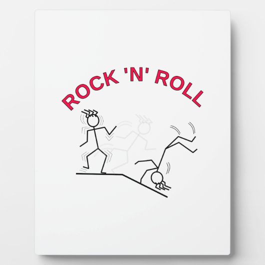 Plaque Photo Rouleau Rock 'N' (Devant)