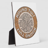 Plaque Photo Round Tuit (Côté)