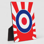 Plaque Photo Roundel cible MOD sur l'éclatement du Japon (Côté)