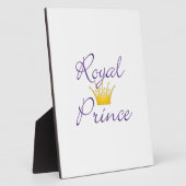 Plaque Photo Royal Prince (Côté)
