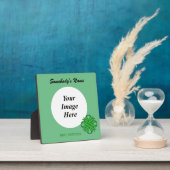 Plaque Photo Ruban de trèfle vert par Kenneth Yoncich (Insitu)