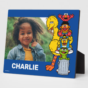 Plaque Photo Rue Sésame   Pose Pals Street Sesame