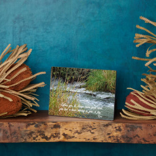 Plaque Photo Rumi Poésie Verse Running River