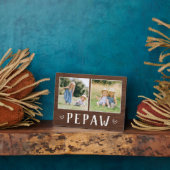 Plaque Photo Russe Deux Photo Pepaw Grand-pa (Côté)