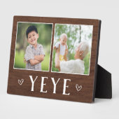 Plaque Photo Russe Deux Photo Yeye Grand-pa (Côté)