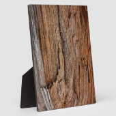 Plaque Photo Rustic wood (Côté)