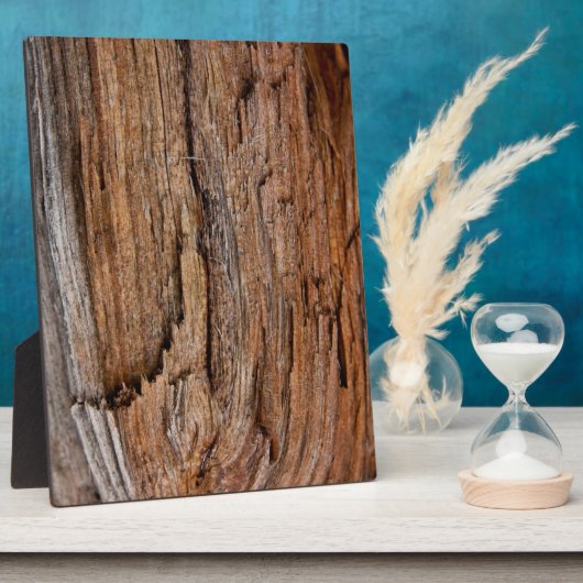 Plaque Photo Rustic wood (Côté)