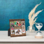 Plaque Photo Rustic Wood World's Best Tante And Uncle 8 Photo (Insitu)