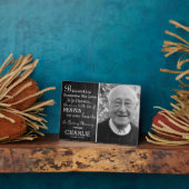 Plaque Photo Rustique Dans La Mémoire Amoureuse (Côté)