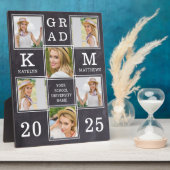 Plaque Photo Rustique Graduate Custom Unique 6 Diplôme Photo (Côté)