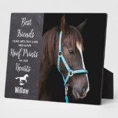 Plaque Photo Rustique Horse équestre Keepsaké Horse Memorial (Côté)