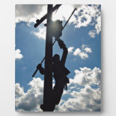 Plaque Photo Rusty the Lineman (Devant)