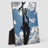 Plaque Photo Rusty the Lineman (Côté)